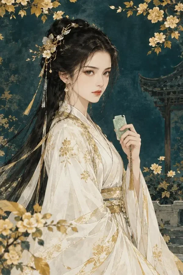 AI漫剧魔改 古装权谋 短剧《花间令》封面图